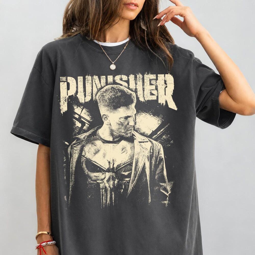 The Vigilante Shirt, Retro Anti-Hero Graphic Tee, Comic Book Campus